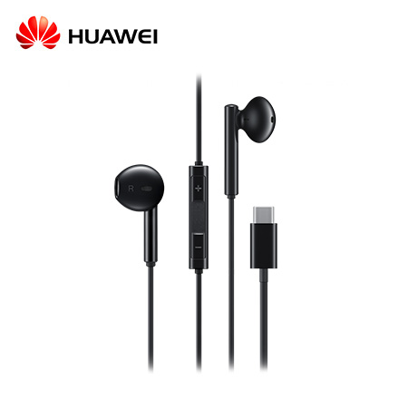 AUDIFONO C/MICROF. HUAWEI CM33 CLASSIC USB-C BLACK (55030806)*